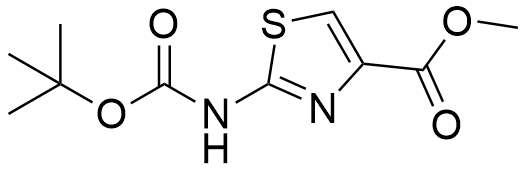 2-(BOC-氨基)噻唑-4-羧酸甲酯